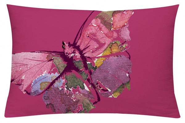 Butterfly Pink - Kissenhülle 60 x 40 cm